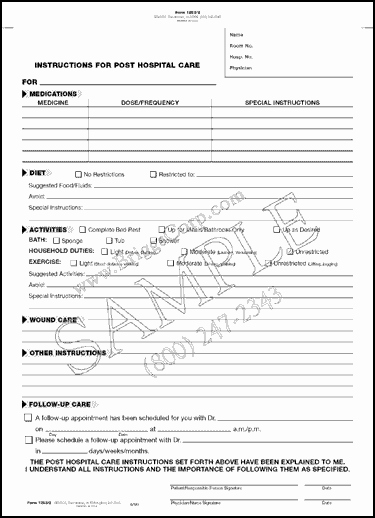 Hospital Discharge Papers Template Fresh Discharge Papers Hospital