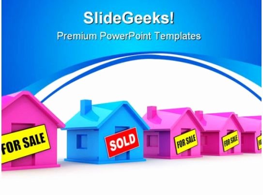 House for Sale Template Awesome Houses for Sale Real Estate Powerpoint Templates and