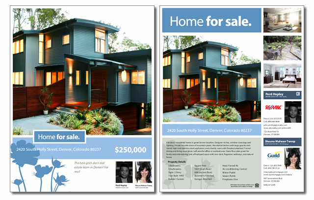 House for Sale Template Beautiful Free Real Estate Sale Flyer Template