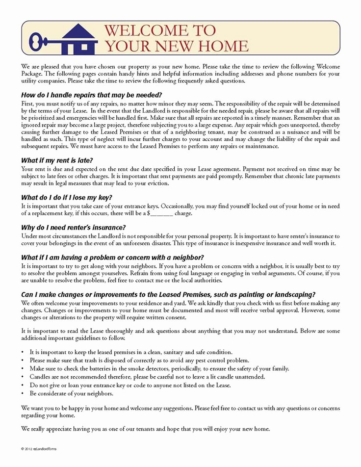 House Rules For Tenants