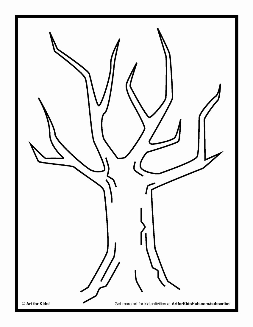 How to Draw A Simple Tree without Leaves Beautiful Tree Drawing without Leaves at Getdrawings