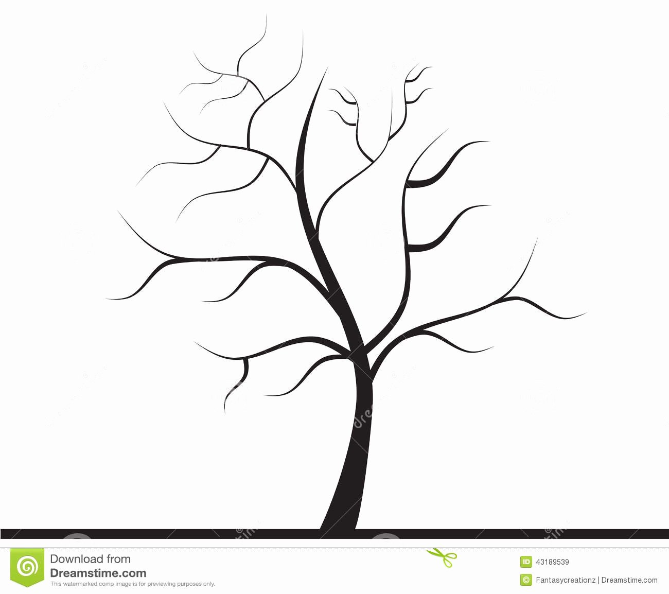 How to Draw A Simple Tree without Leaves Beautiful Tree without Leaves Stock Image Image Of Firm Clipart