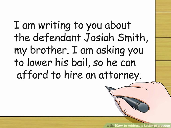 How to Write A Letter to A Judge Template Awesome 3 Ways to Address A Letter to A Judge Wikihow