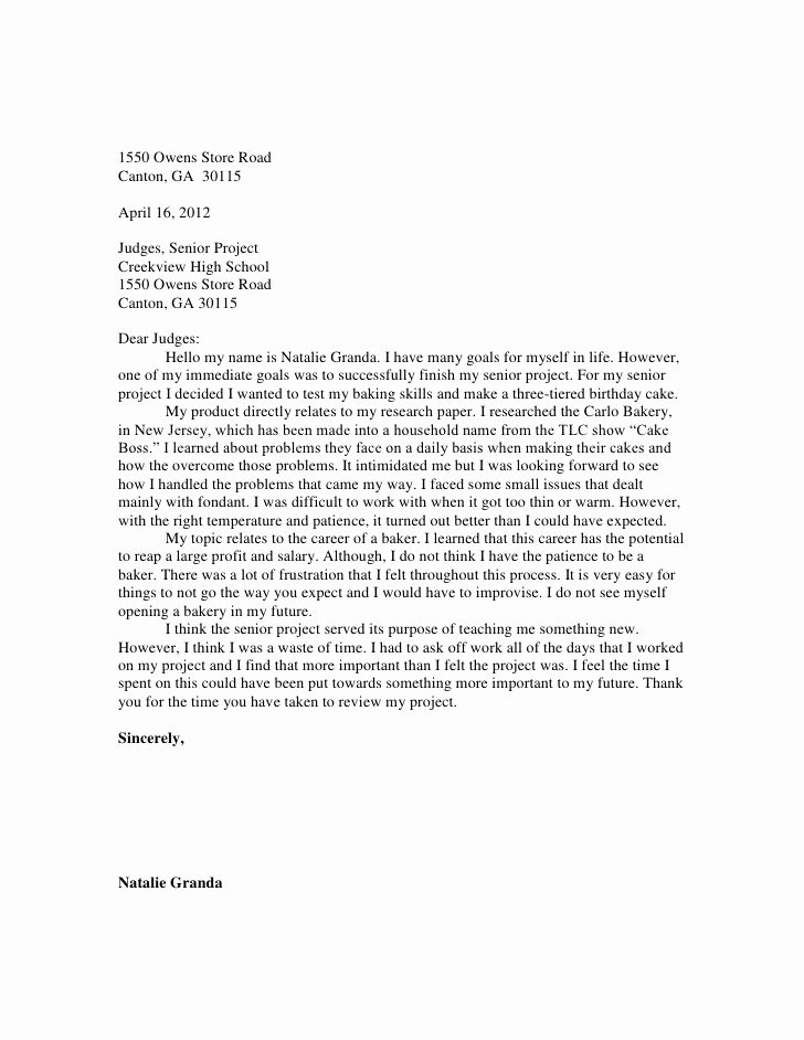 How to Write A Letter to A Judge Template Elegant formal Letter format to Judge