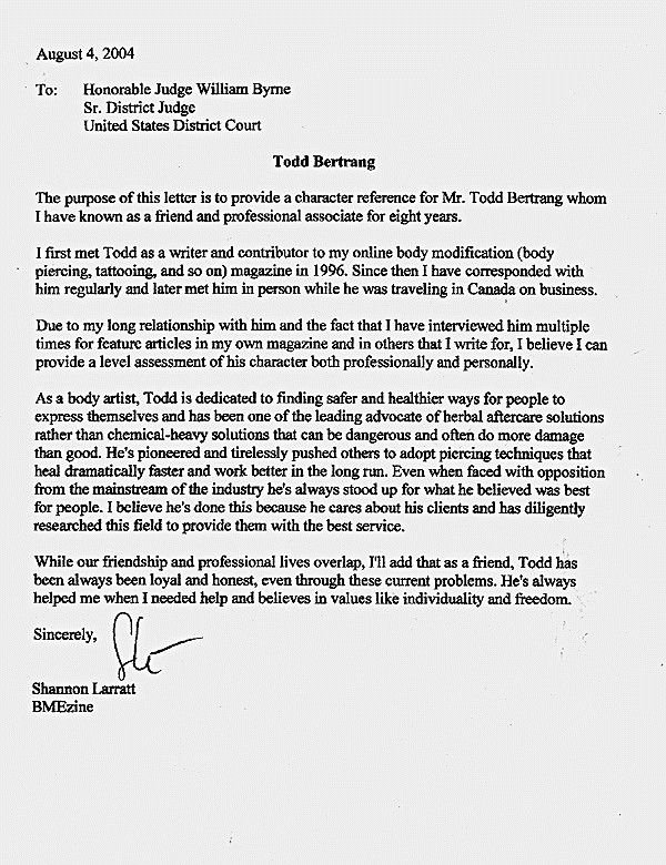 How to Write A Letter to A Judge Template Lovely Letters Judges before Sentencing Sample Character Letter