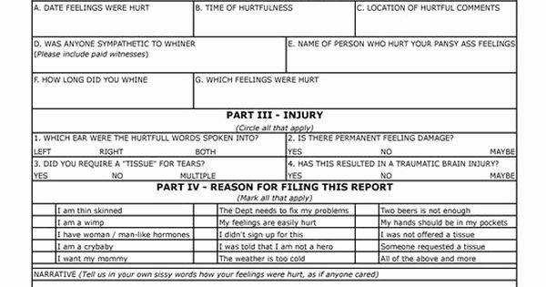 Hurt Feelings Report Template Beautiful School Mocks ‘whiners’ In Accidental Email to Parents