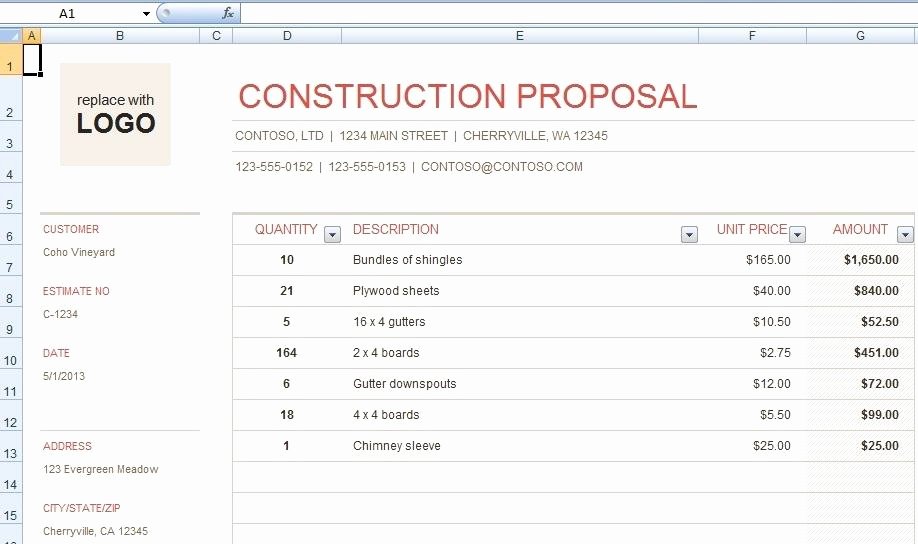 Hvac Proposal Templates Free Awesome Free Hvac Bid Proposal Template – Free Hvac