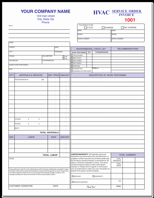 Hvac Proposal Templates Free Luxury Free Hvac Service forms Template before You Call A Ac