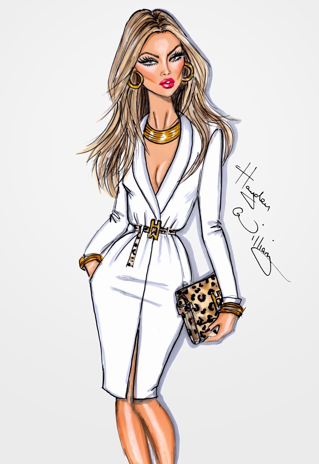 I Draw Fashion Awesome Harleen Bharj Hayden Williams