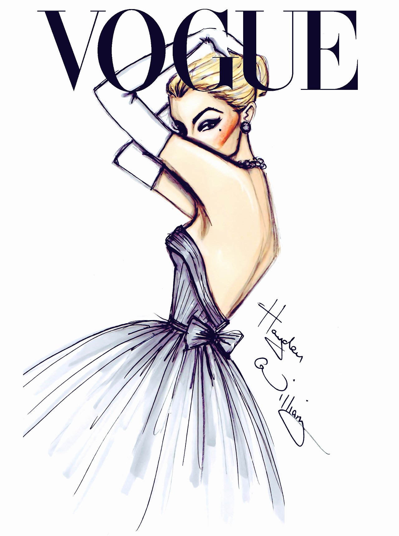 I Draw Fashion Elegant Fashion Illustration Fashionaryhand Hayden Williams