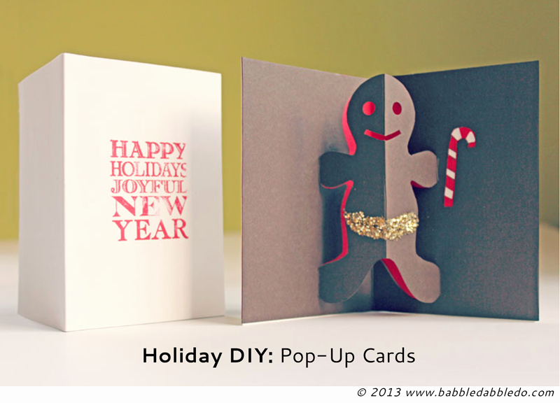 I Love You Pop Up Card Template Awesome Diy Holiday Pop Up Cards Babble Dabble Do