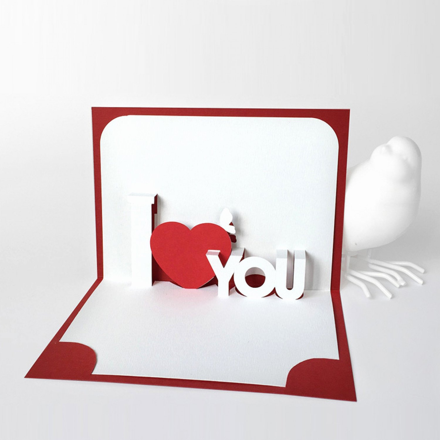 I Love You Pop Up Card Template Luxury Template Pop Up Card I Love You