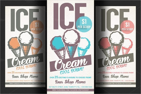 Ice Cream social Flyer Template Free Best Of 23 Promo Flyers Word Psd Ai Eps Vector