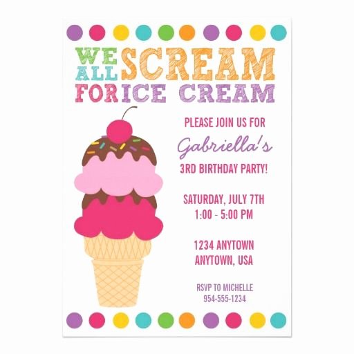 Ice Cream social Flyer Template Free Inspirational Ice Cream social Flyer Template Free