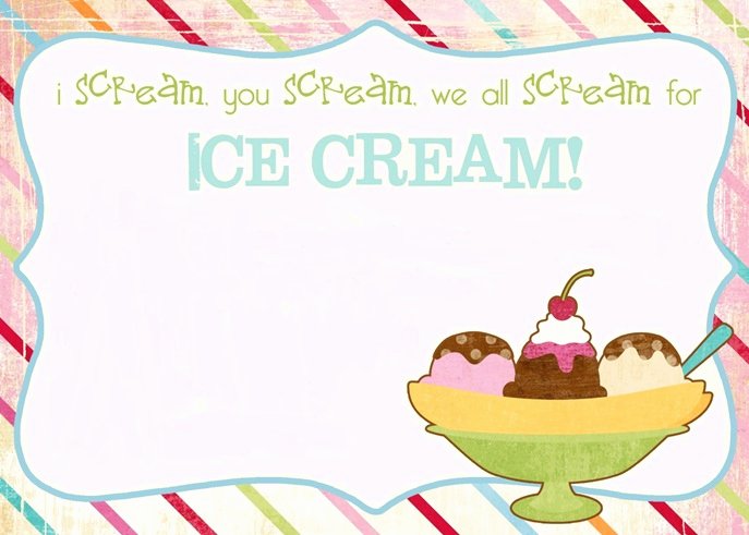 Ice Cream social Invite Template Lovely Two Crazy Cub Masters Ice Cream social