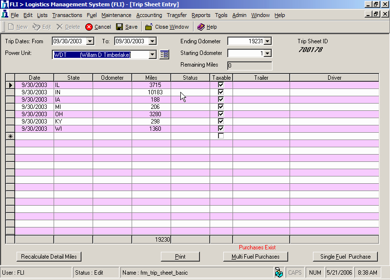 Ifta Trip Sheet Template Inspirational Fli solutions Fuel Tax Overview