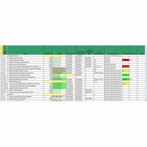 Implementation Plan Template Excel Best Of Ponents Of A Project Implementation Plan