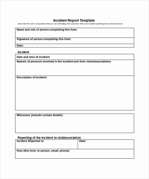 Incident Report Log Template Elegant the 25 Best Incident Report form Ideas On Pinterest