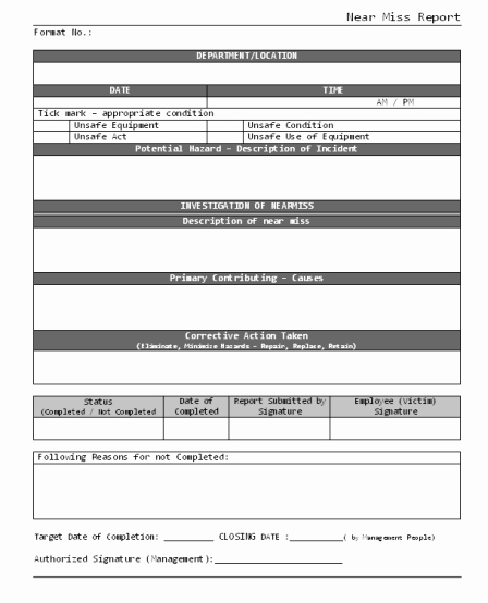 Incident Report Log Template Luxury 21 Free Incident Report Template Word Excel formats