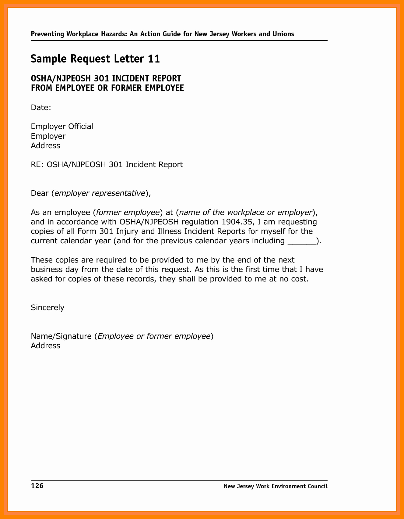 Incident Statement Letter Sample Elegant 6 Incident Report Letter Examples Pdf