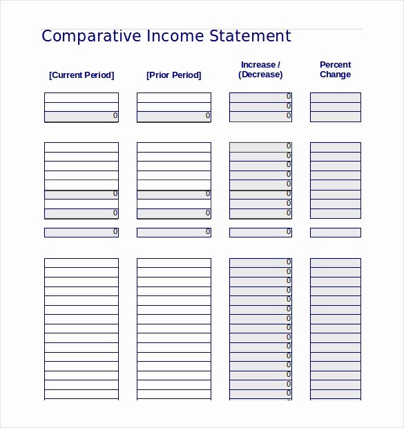 Income Statement Template Word Luxury In E Statement Templates – 23 Free Word Excel Pdf