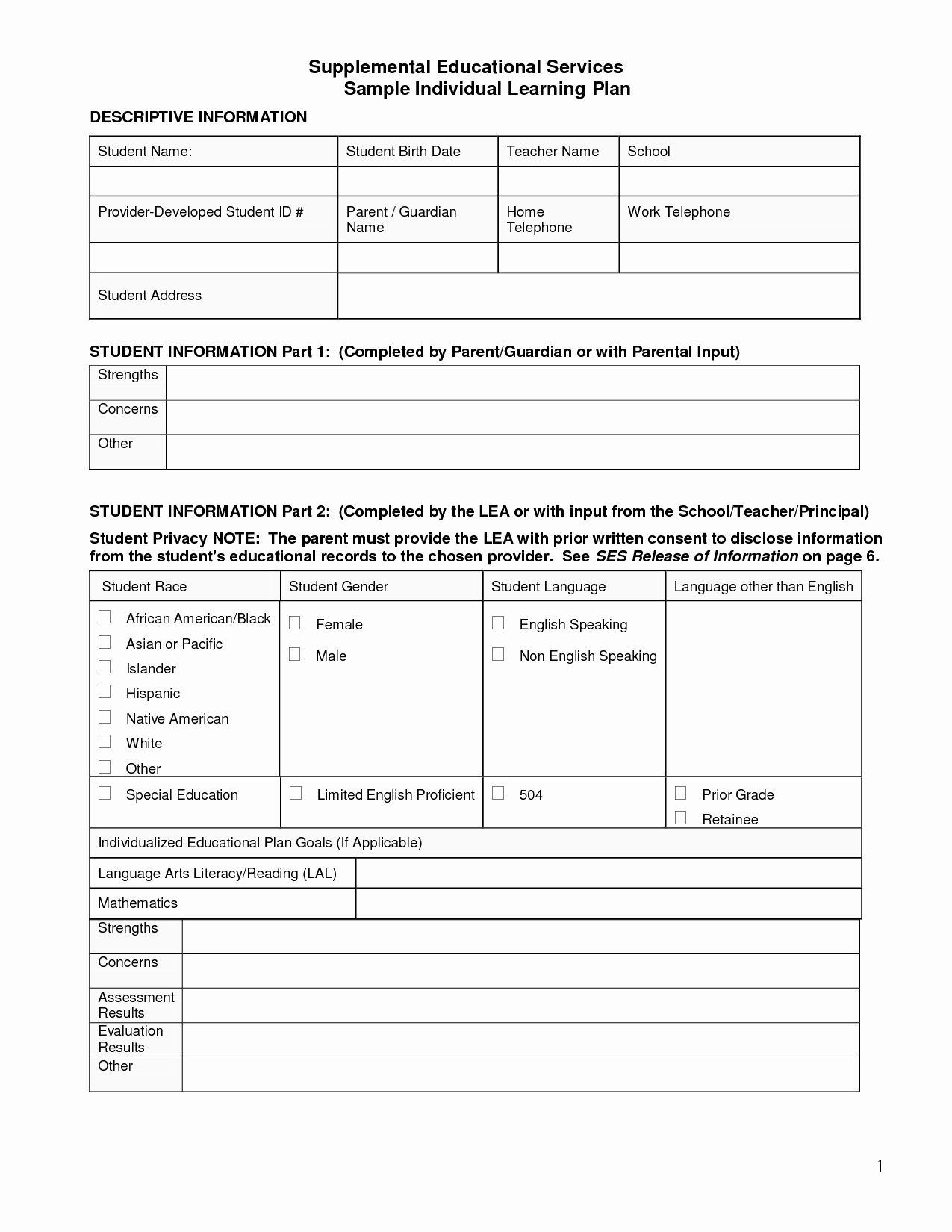 Individual Learning Plan Template Awesome Best S Of Individual Work Plan for Teachers