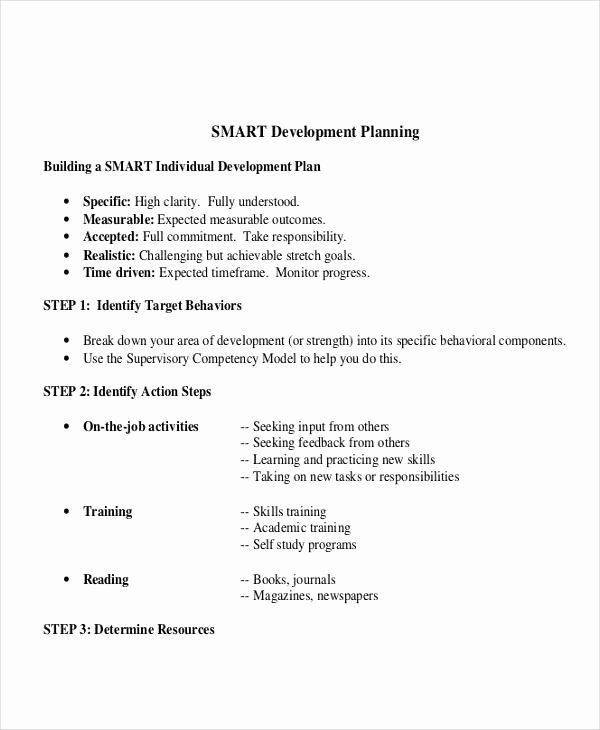 Individual Professional Development Plan Sample Awesome 11 Individual Development Plan Examples &amp; Samples Pdf