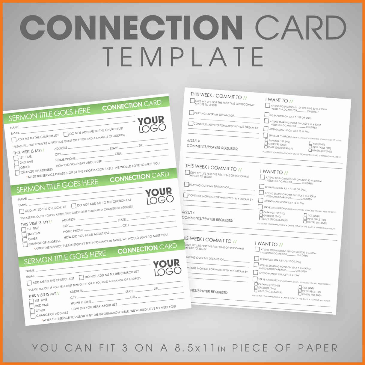 Info Card Template Awesome 7 8 Information Card Template