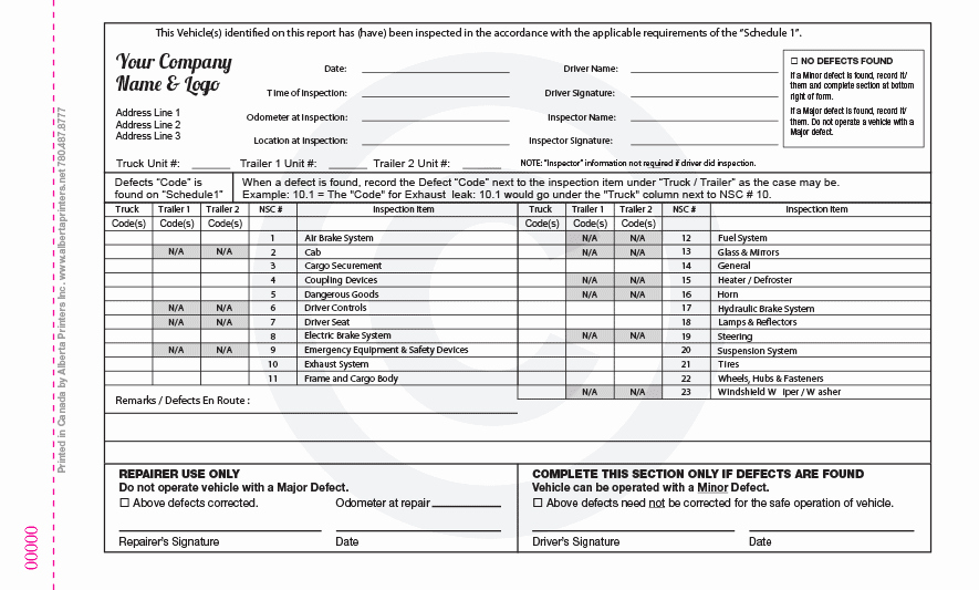 Inspection Log Template Lovely 28 Of Vehicle Inspection Log Template