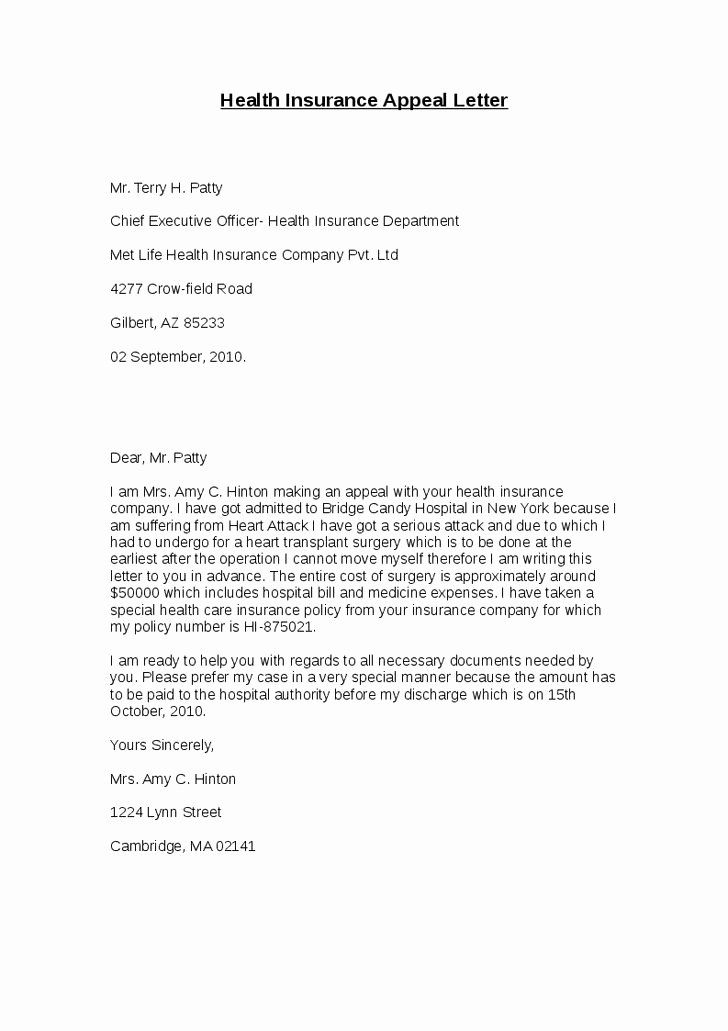 Insurance Denial Letter Template Unique 14 Best Insurance Claim Denial Images On Pinterest