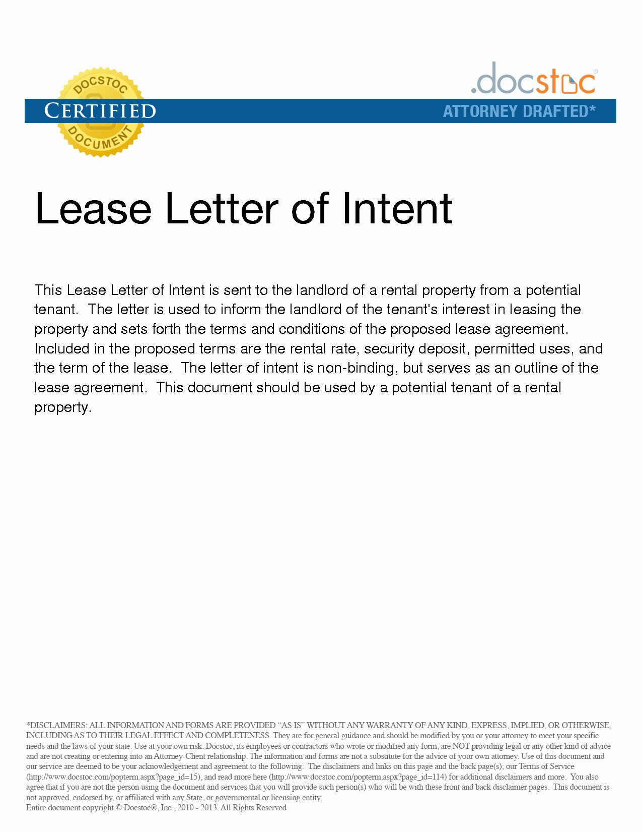 Intent to Rent Letter Awesome Letter Intent to Lease Mercial Property Template