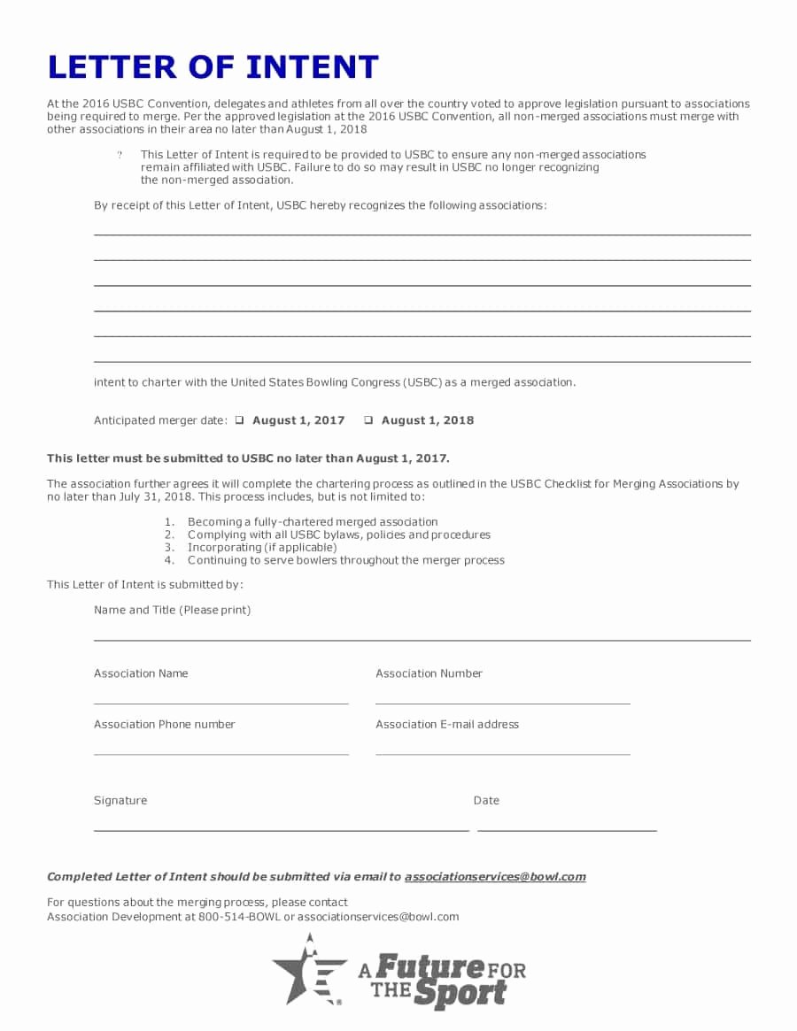 Intent to Rent Letter Best Of 40 Letter Of Intent Templates &amp; Samples [for Job School