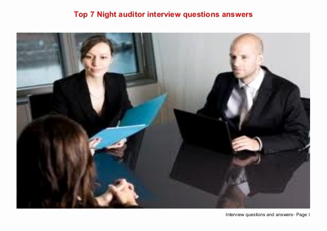 Internal Auditor Interview Questions Beautiful top 7 Night Auditor Interview Questions Answers