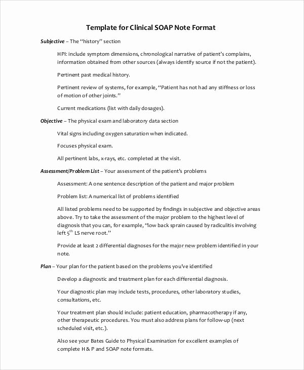 Internal Medicine Progress Note Template Luxury 36 Notes Sample