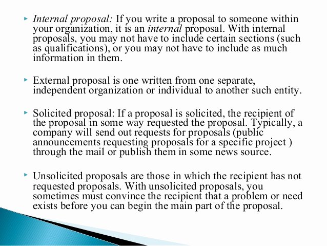 Internal Proposal Template Awesome Business Proposal