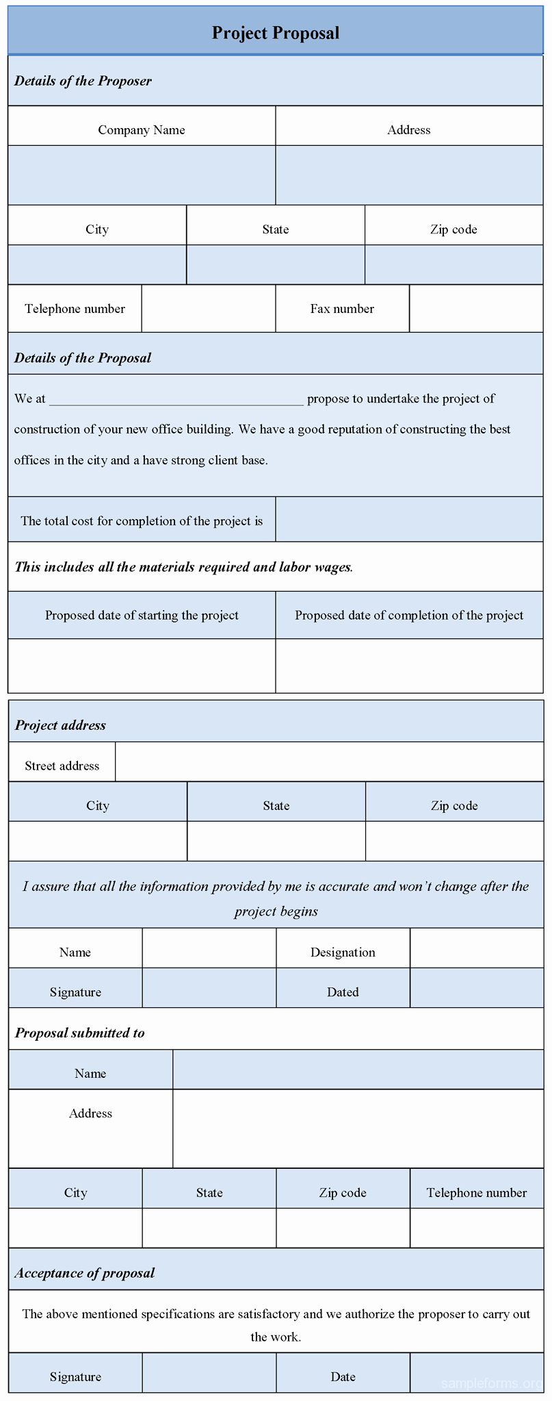 Internal Proposal Template Beautiful Ponents Of A Project Proposal