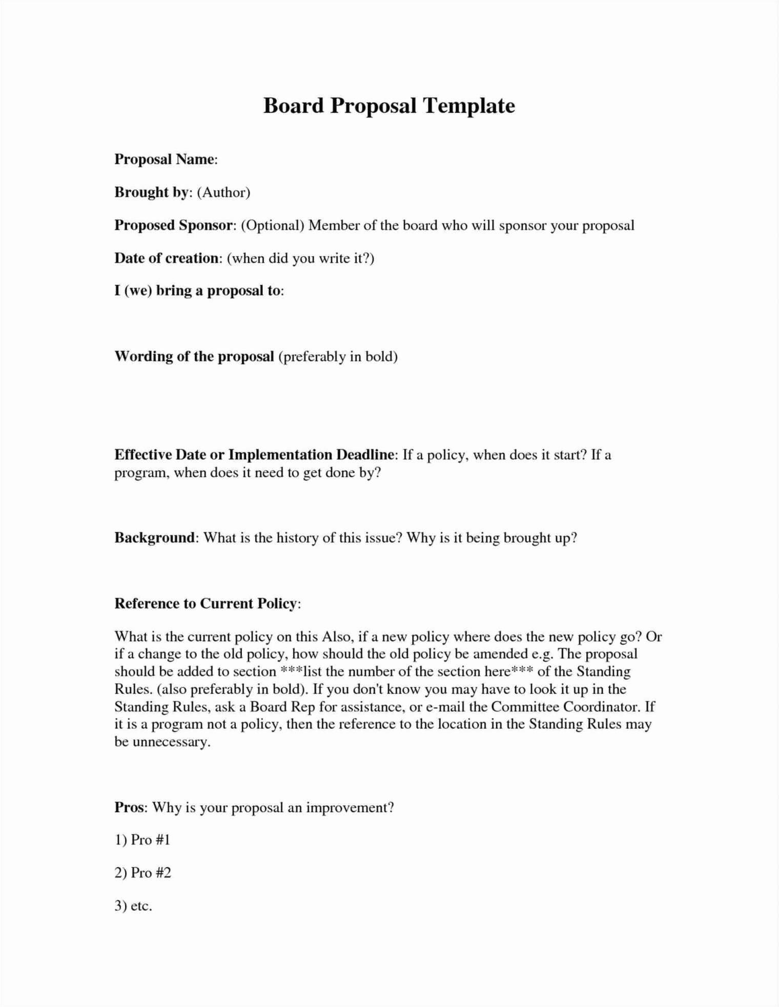 Internal Proposal Template Beautiful Unsolicited Proposal Example Business Letter Sample