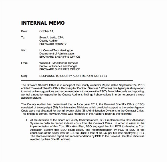 Internal Proposal Template Best Of 12 Internal Memo Templates