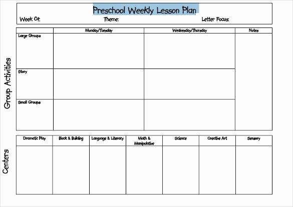 Interoffice Envelope Template Awesome Editable Weekly Lesson Plan Template original 1