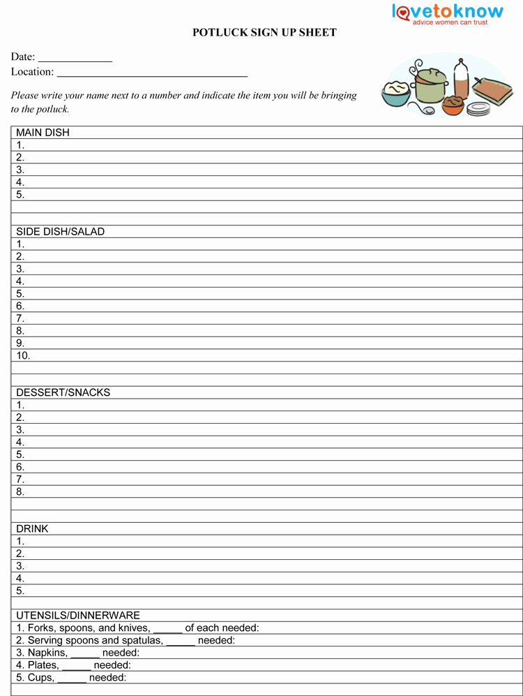 Interoffice Routing Slip Template Beautiful Potluck Template Excel Download Free Apps