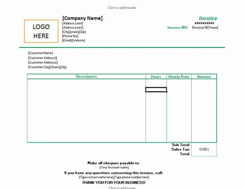 Invoice Template Word 2010 Awesome 10 Free Freelance Invoice Templates [word Excel]