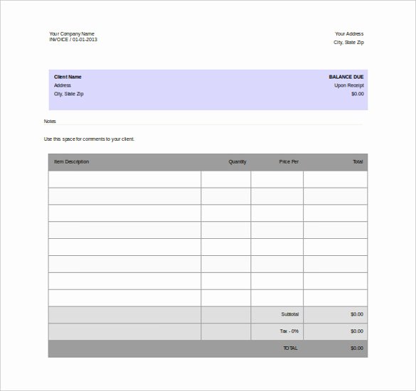 Invoice Template Word 2010 Awesome 12 Microsoft Word Free Blank Templates Download