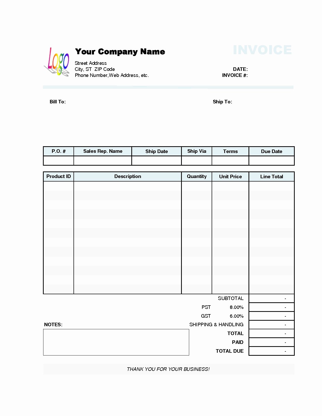 Invoice Template Word 2010 Best Of Invoice Template Word 2010 13 Reliable sources to Learn