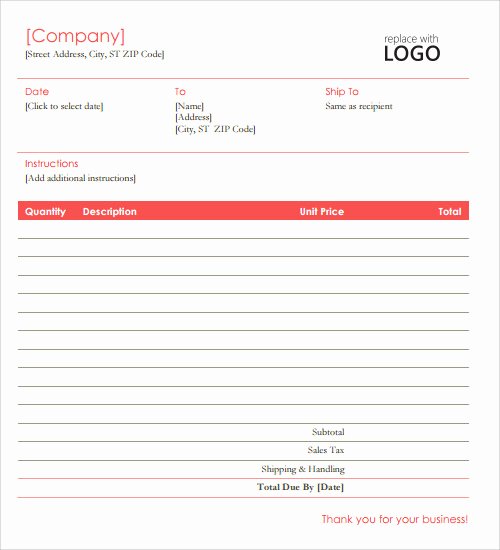 Invoice Template Word 2010 Inspirational 25 Microsoft Word Templates