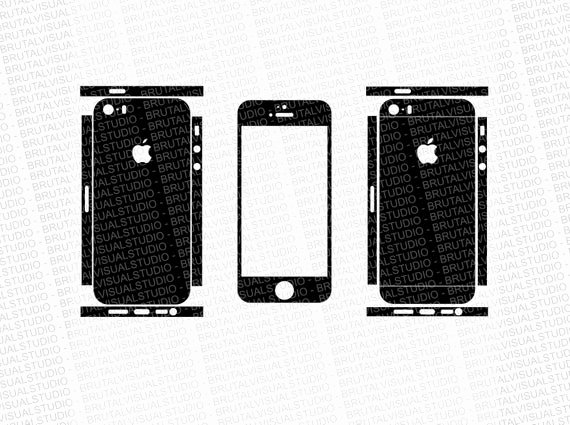 iPhone 6 Skin Template Pdf Beautiful iPhone 5s Skin Cut Template Templates for Cutting or