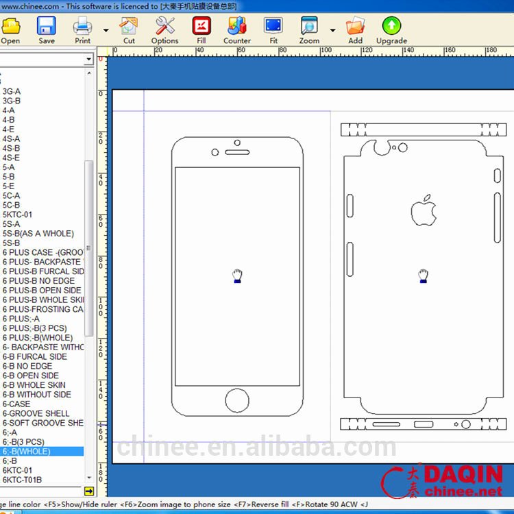 iPhone 6 Skin Template Pdf Lovely Cell Phone Skin software Sticker Cutter to Make Vinyl