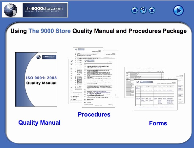 Iso 9001 Work Instruction Template Luxury iso 9001 2015 Quality Manual &amp; Procedures 9000 Store