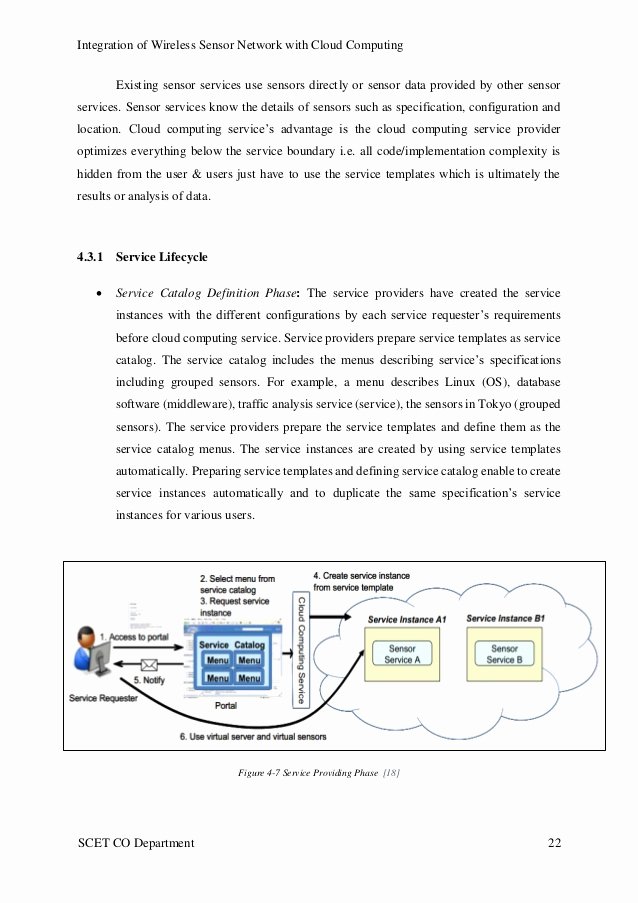 It Infrastructure Site Survey Template Awesome Sensor Cloud Infrastructure Small Survey Report