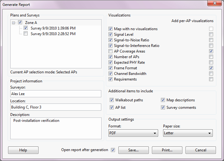 It Infrastructure Site Survey Template Fresh Tamograph Site Survey tool for Wlan Tanaza