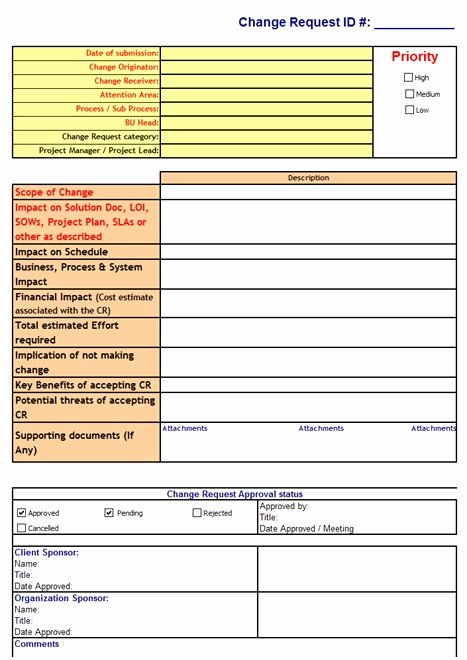 It Project Request form Template Elegant Scope Management Io4pm International organization for